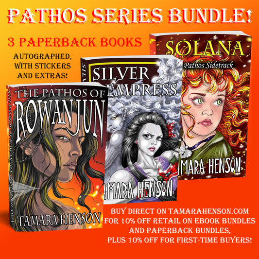 PATHOS Series Bundle (3 Paperback Books) SIGNED with SWAG