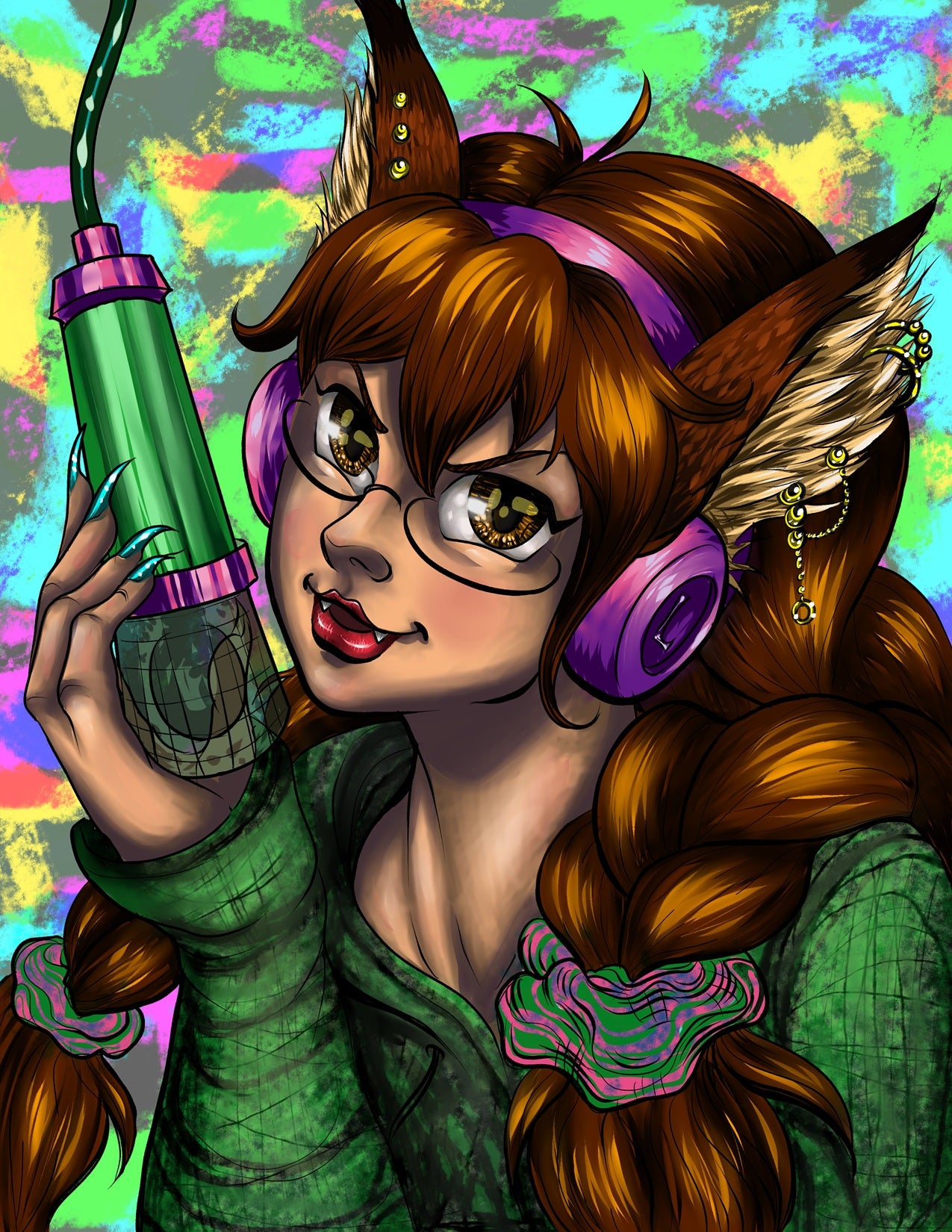 OC Polished Drawing, Outlines and Color